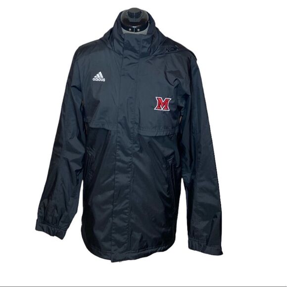 Adidas Miami University Redhawks coat black size xs - Picture 1 of 7